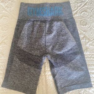 Gymshark Flex Cycling Shorts - Charcoal Marl/Teal